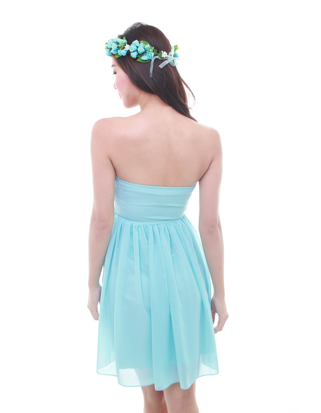 Cleo Dress in Dreamy Blue